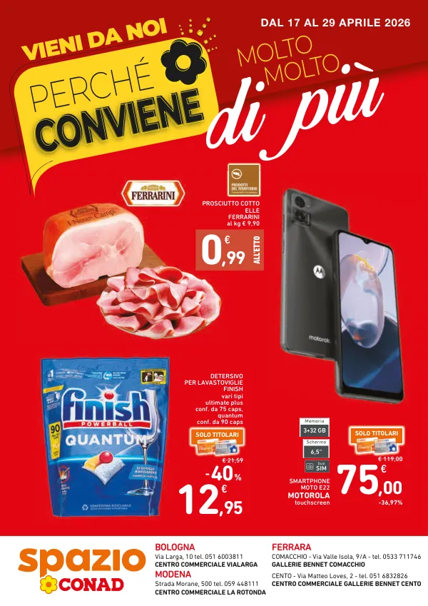 Conad — Conad - Conviene Molto Molto Di Più Spazio Emilia