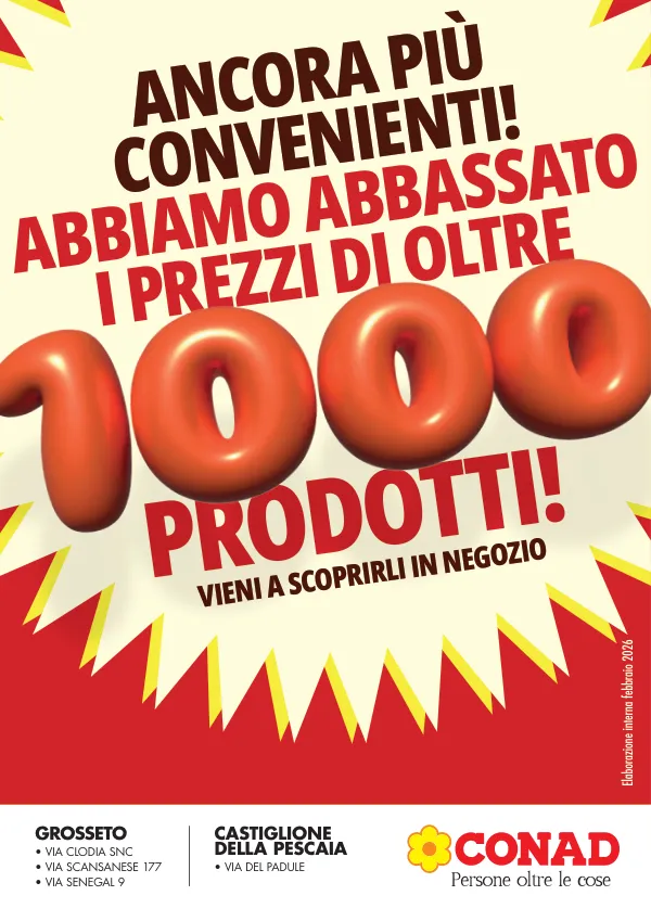 Conad — Conad - Convenienza Grosseto