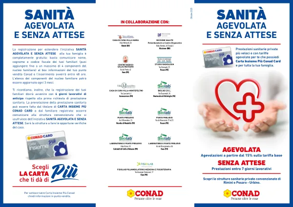 Conad — Conad - Sanita Agevolata