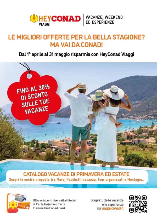 Conad — Conad - Catalogo HeyConad Viaggi Primavera Estate 2026